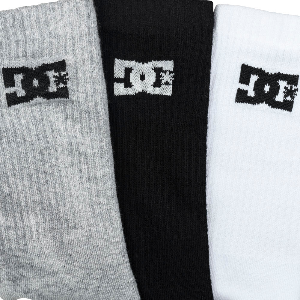 DC Shoes Sport Crew Unisex Socken 3 Paar multi DC-03 CREW