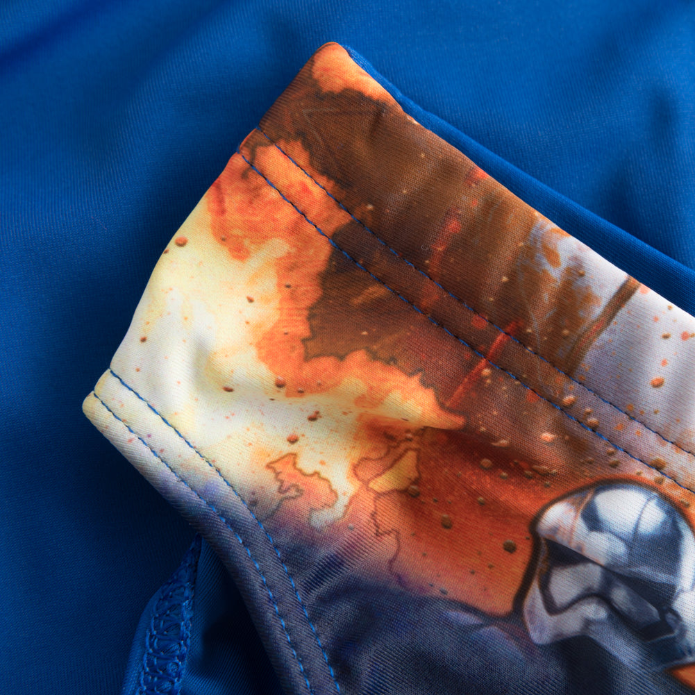 Star Wars Disney GarÃ§on Slip de bain DQE1875-bleu