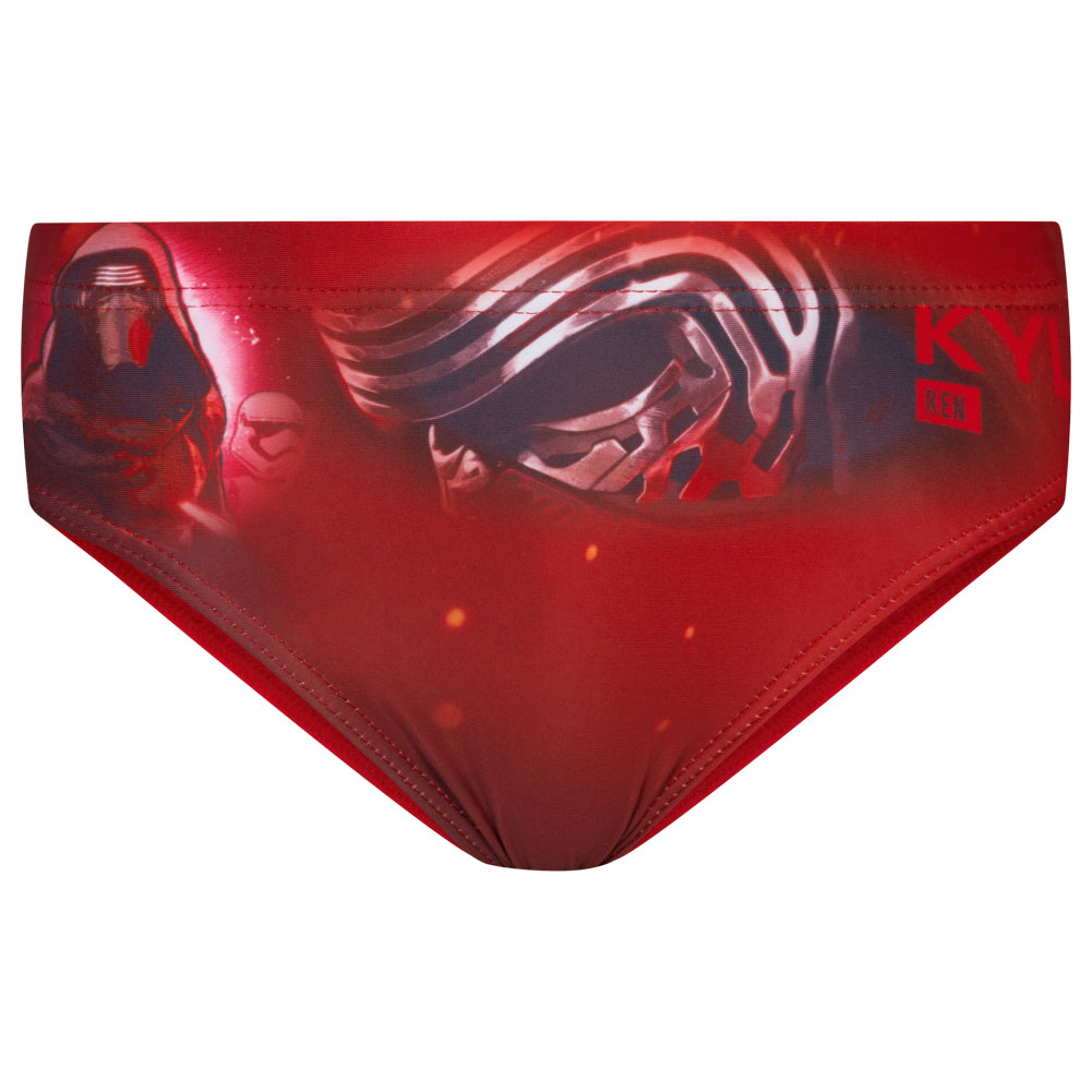 Star Wars Disney GarÃ§on Slip de bain DQE1875-rouge