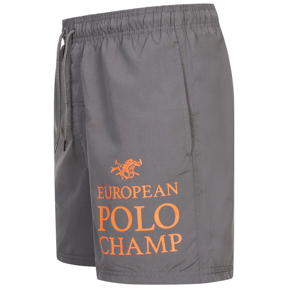 EUROPEAN POLO CHAMP Herren Badeshorts EPCSWIM-GRAU
