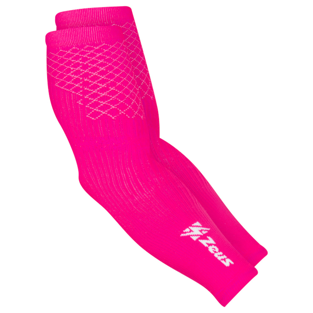 Zeus Couvre bras Manchettes de compression Ã©lastiques fuxia
