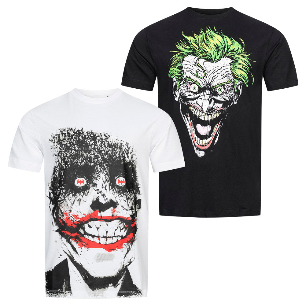 THE PINGUIN DC COMICS Herren T-Shirt 2er-Pack GBMPK425MUL