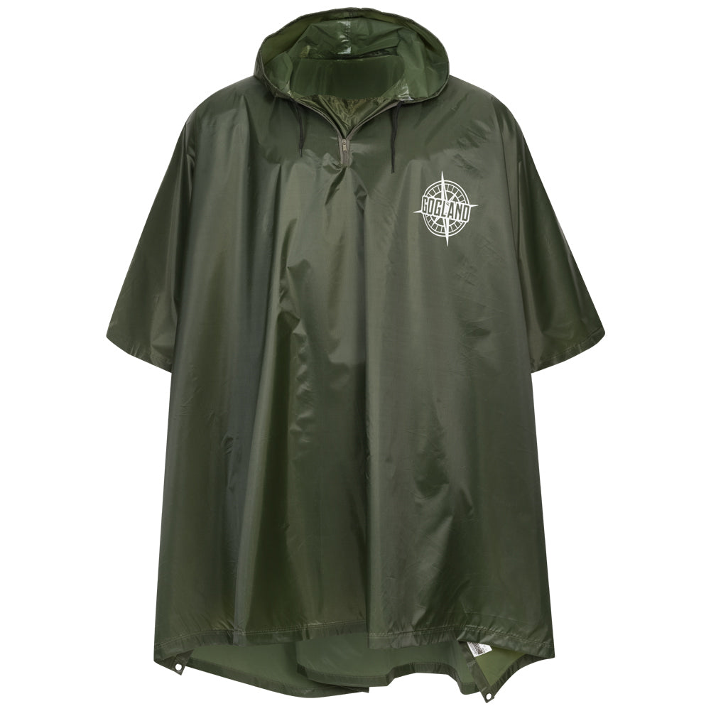 GOGLAND Â® Monsun Poncho de pluie vert