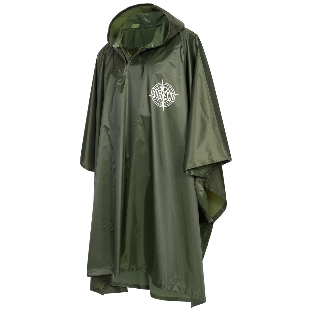 GOGLAND Â® Monsun Poncho de pluie vert