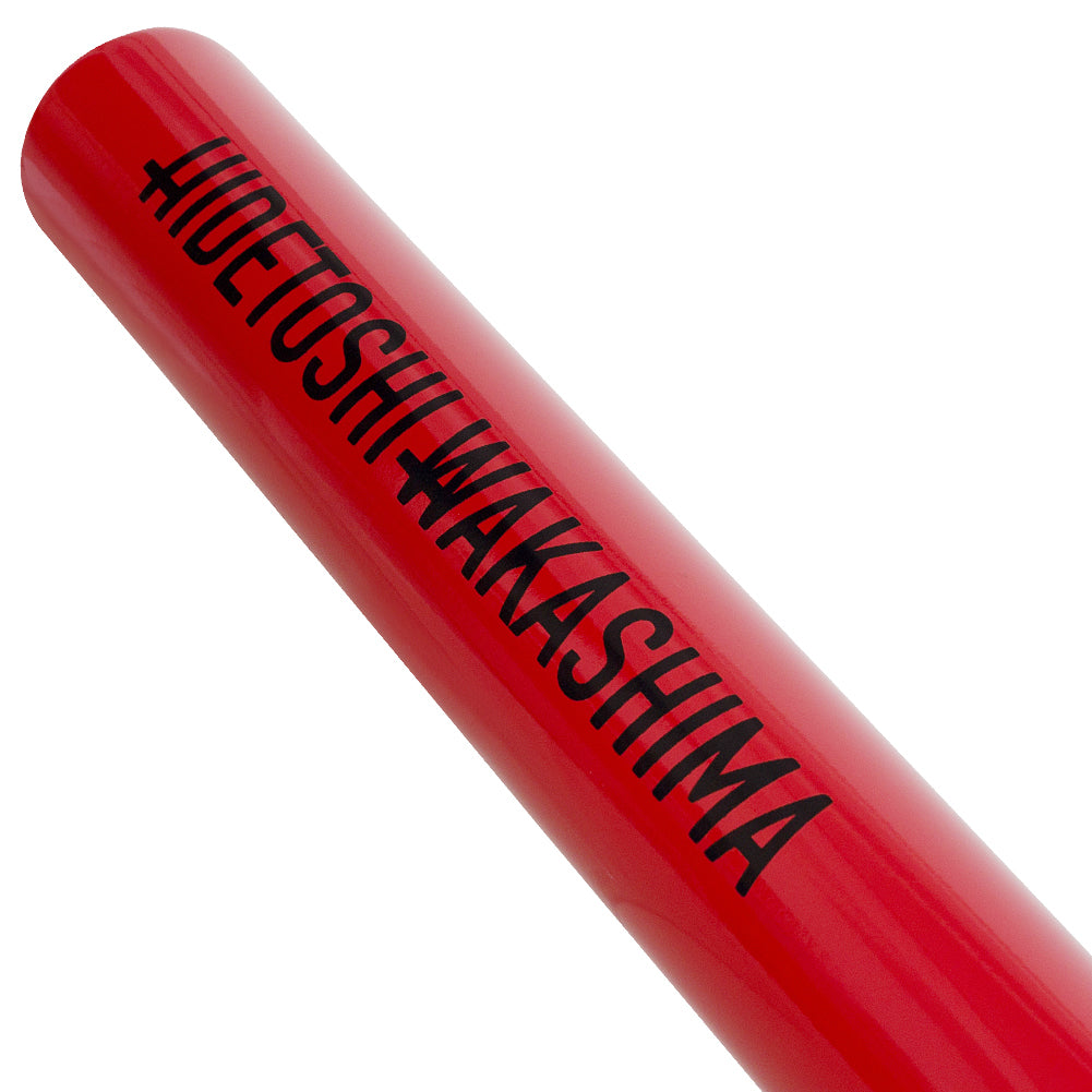 HIDETOSHI WAKASHIMA "Tokyo" Batte de base-ball rouge