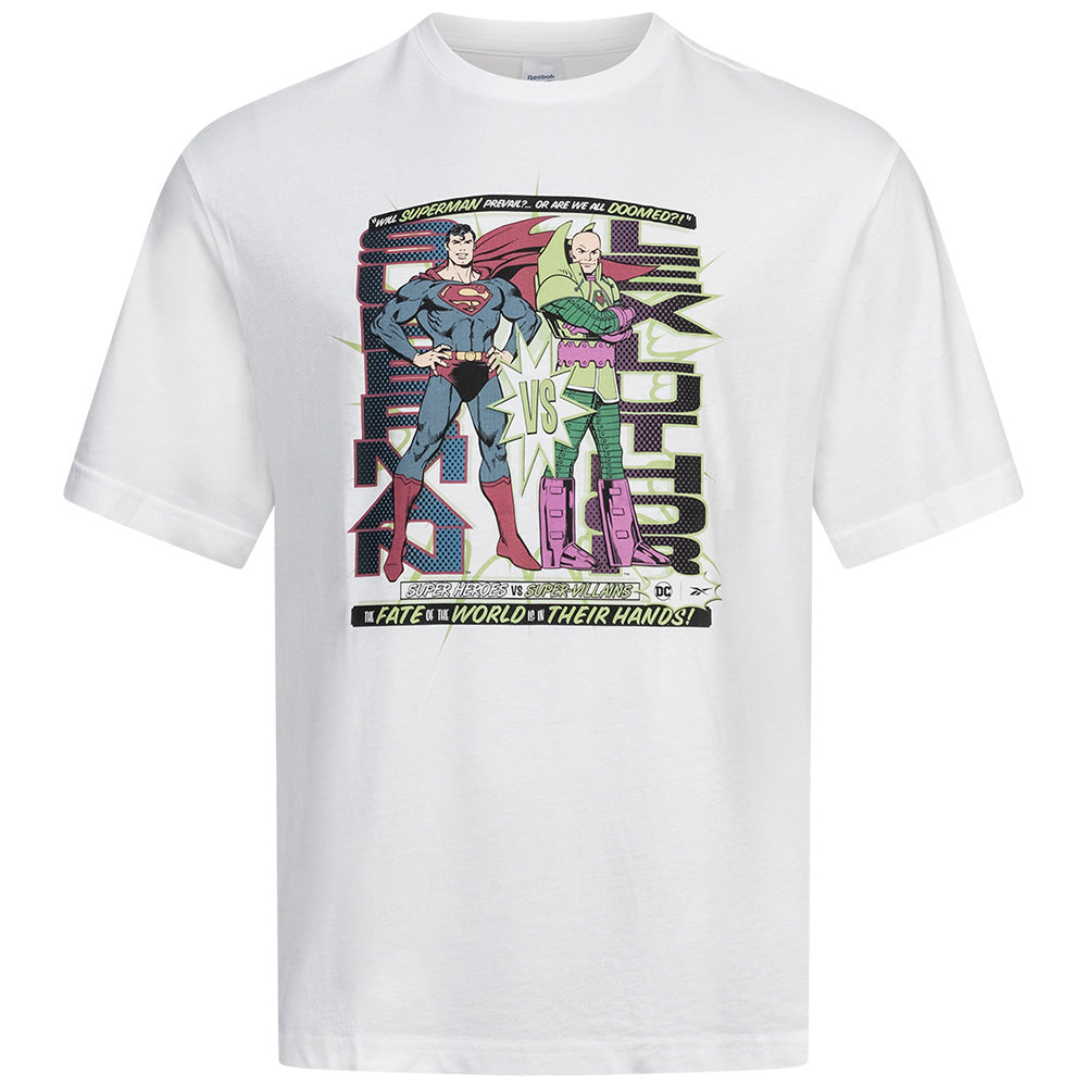 Reebok x DC COMICS Superman vs Lex Luthor Herren T-Shirt IB5813