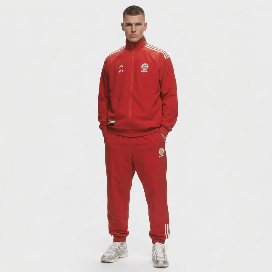 FC Bayern München Basketball adidas Herren Jacke JD7121