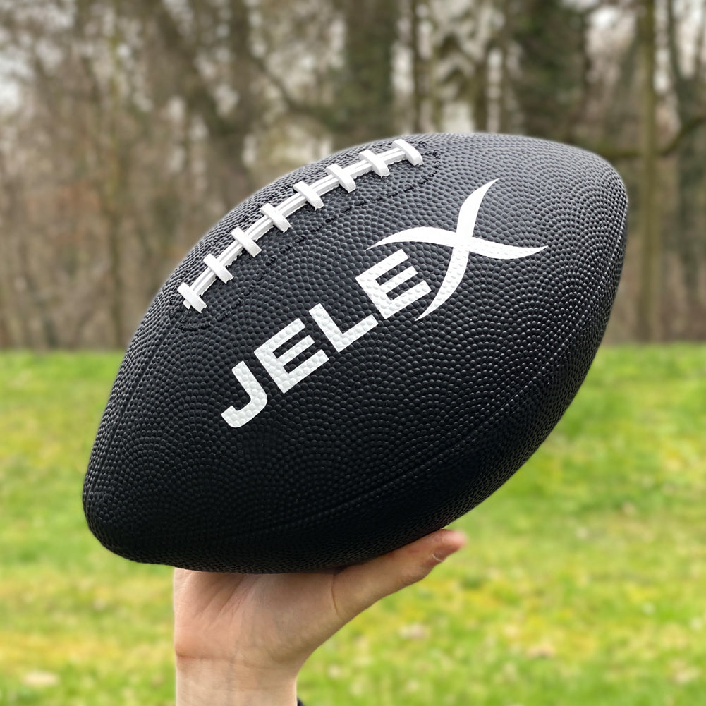 JELEX Touchdown Ballon de football amÃ©ricain noir