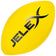 JELEX Ambition Ballon de rugby jaune – 5