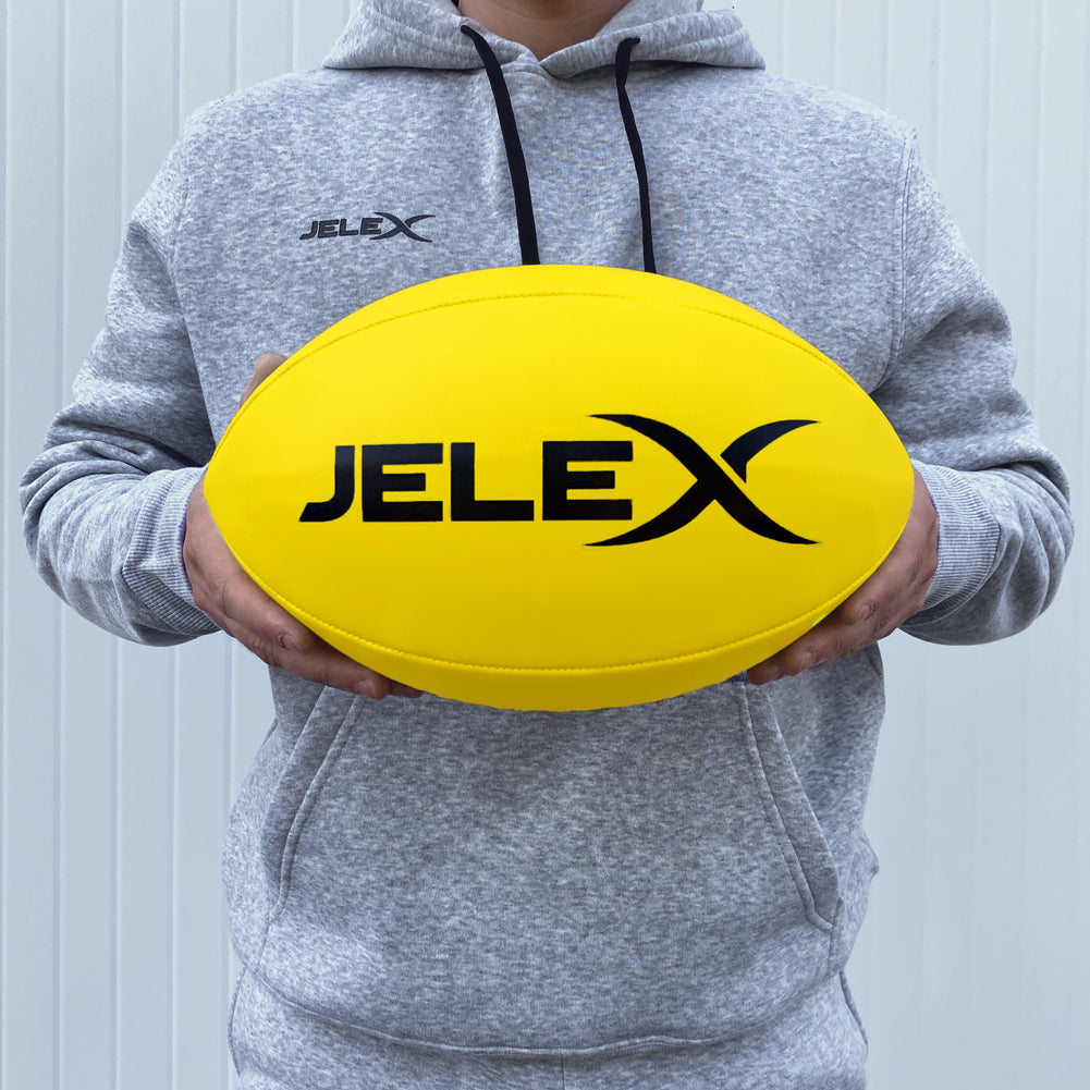 JELEX Ambition Ballon de rugby jaune