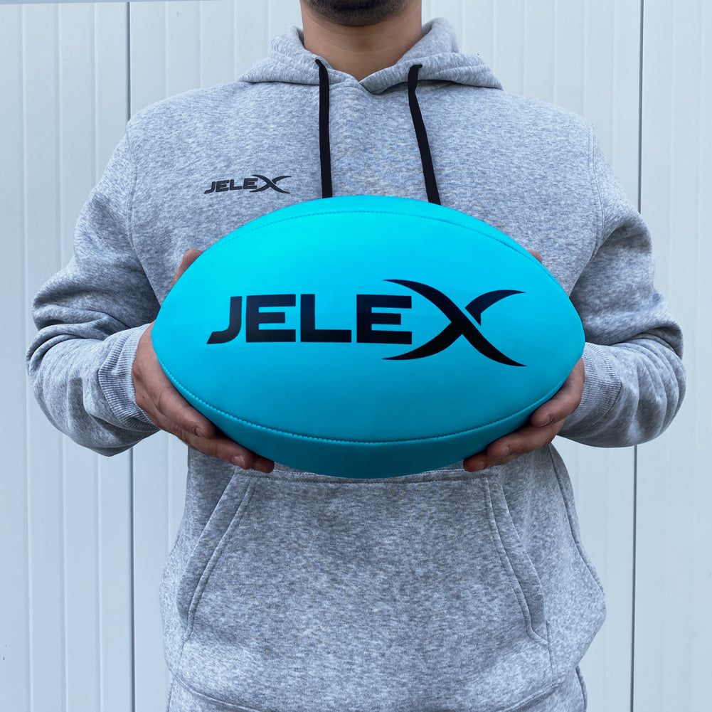 JELEX Ambition Ballon de rugby bleu