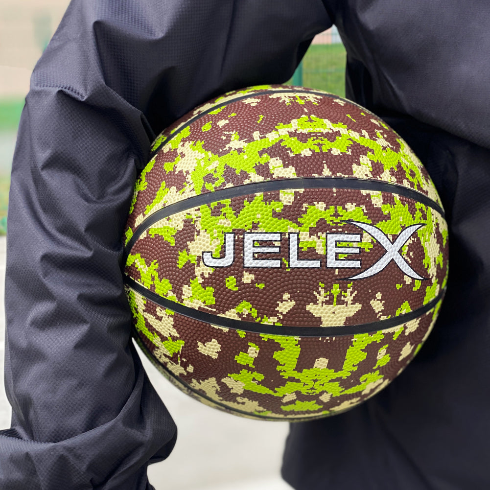 JELEX Sniper Ballon de basket camouflage vert