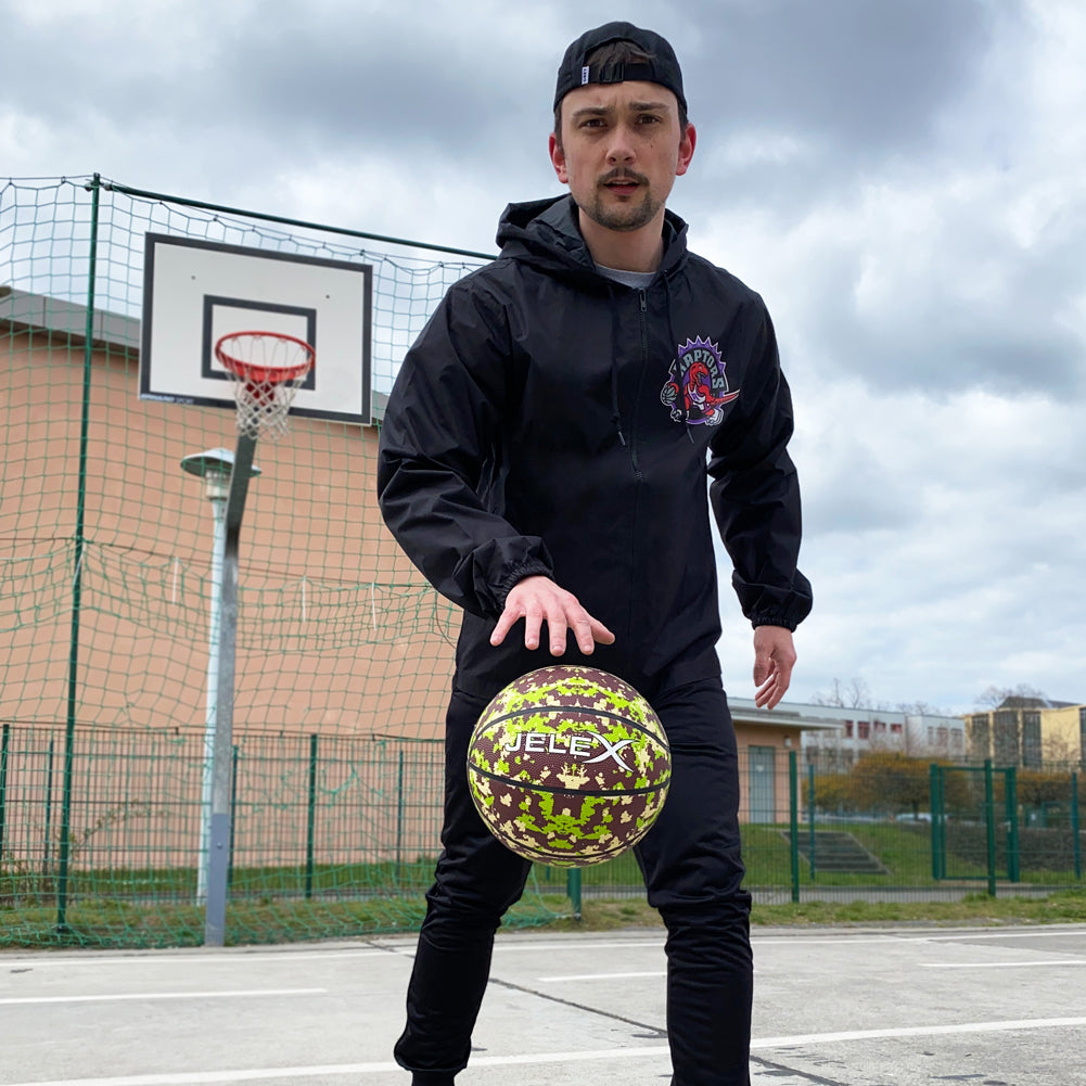JELEX Sniper Ballon de basket camouflage vert
