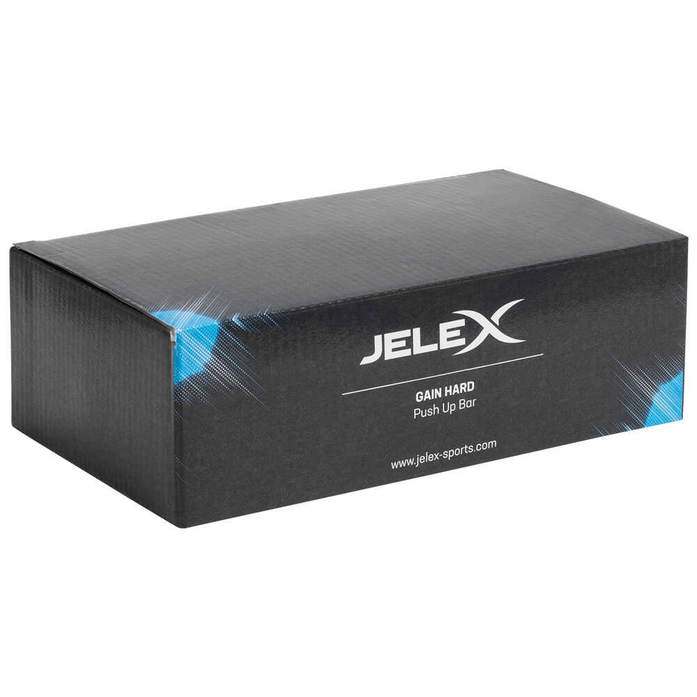 JELEX Gain Hard Push Up Bar PoignÃ©es pour pompes noir gris