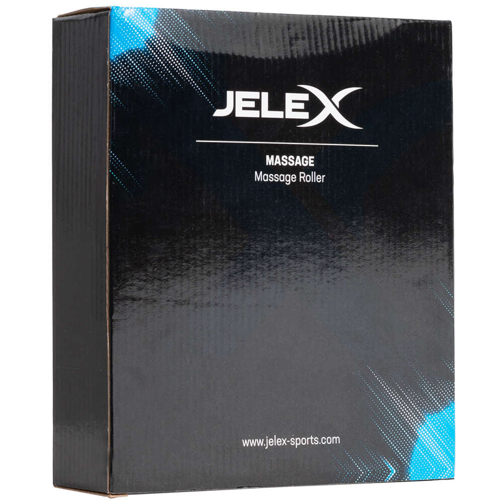 JELEX Massage Rouleau de massage double 4 roues