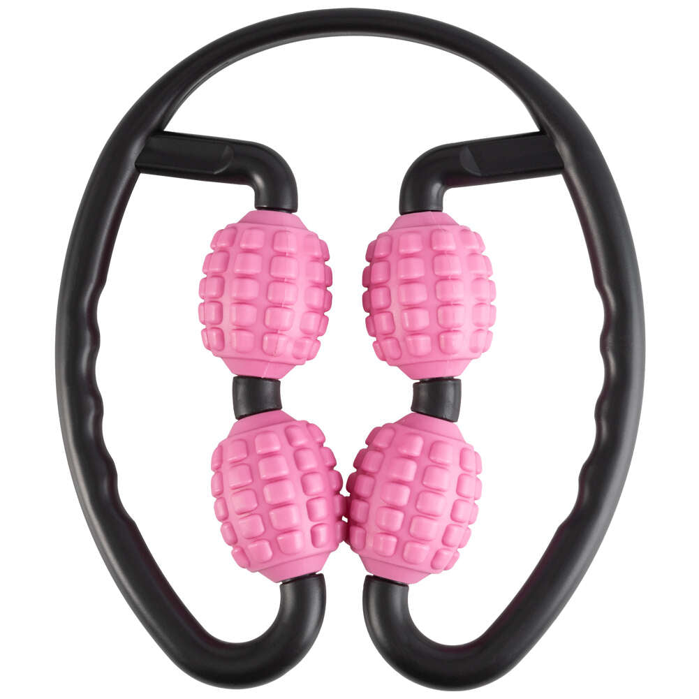 JELEX Massage Rouleau de massage double 4 roues