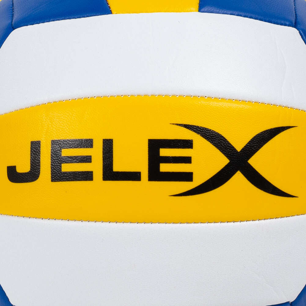 JELEX Softtouch Ballon de volley-ball jaune bleu foncÃ© blanc