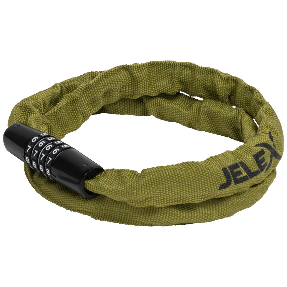 JELEX Dr.Security Antivol pour vÃ©lo vert armÃ©e