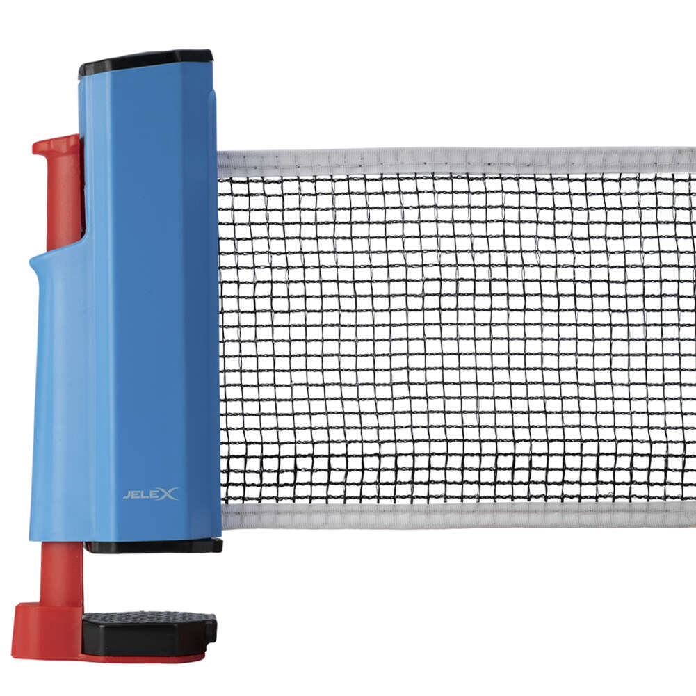 JELEX Roll Up Filet de table de tennis rÃ©tractable bleu