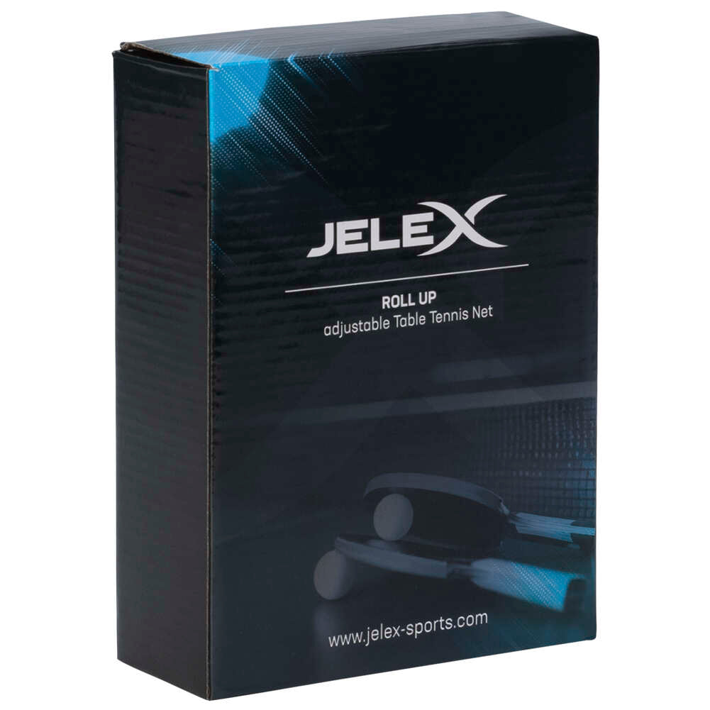 JELEX Roll Up Filet de table de tennis rÃ©tractable noir