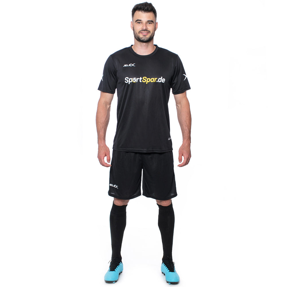 JELEX "Ãquipe 26" Ensemble de foot 2 piÃ¨ces noir