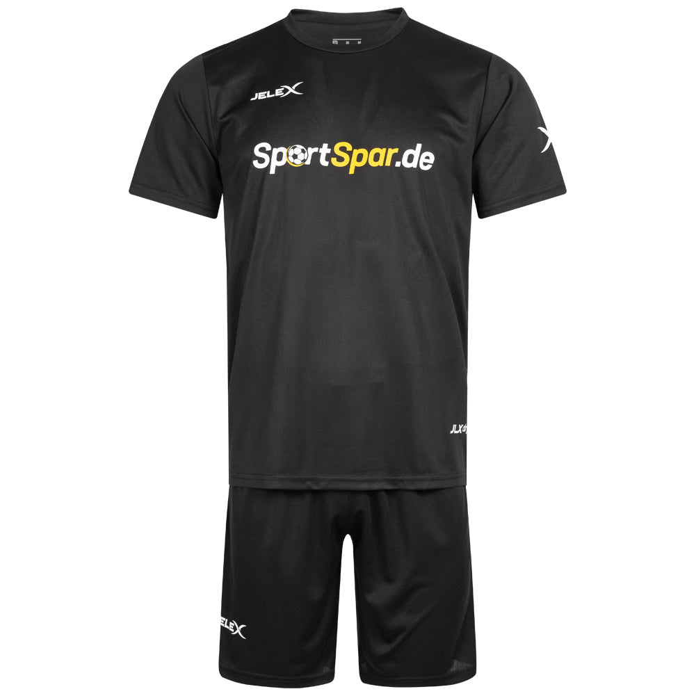 JELEX "Ãquipe 26" Ensemble de foot 2 piÃ¨ces noir