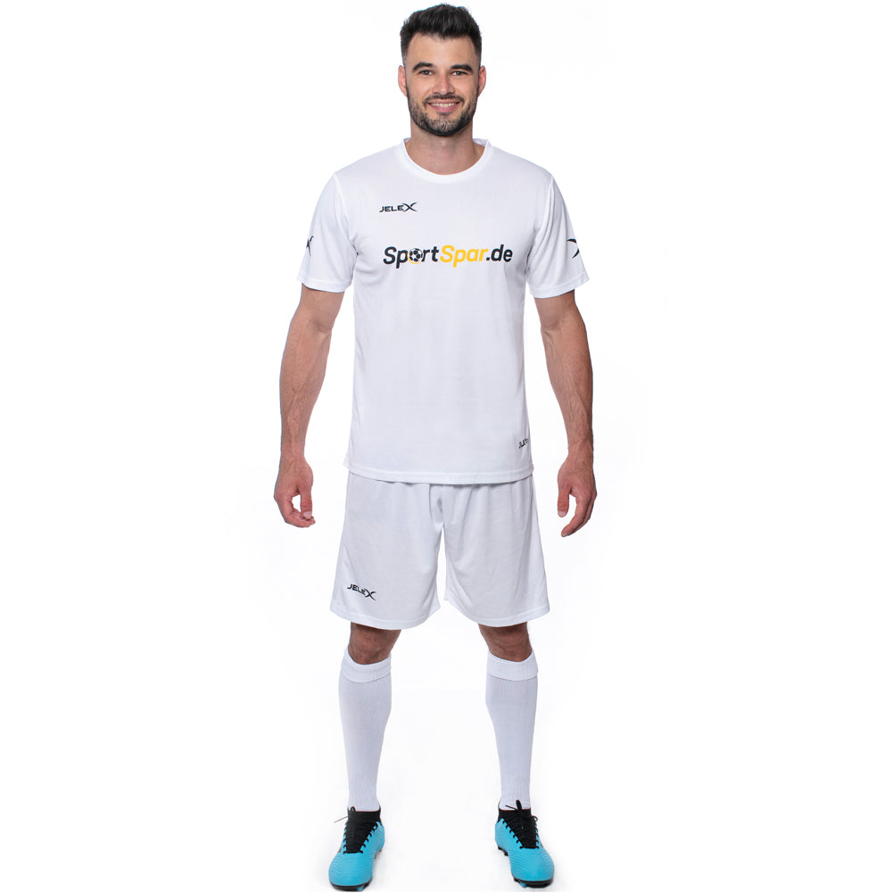JELEX "Ãquipe 26" Ensemble de foot 2 piÃ¨ces blanc