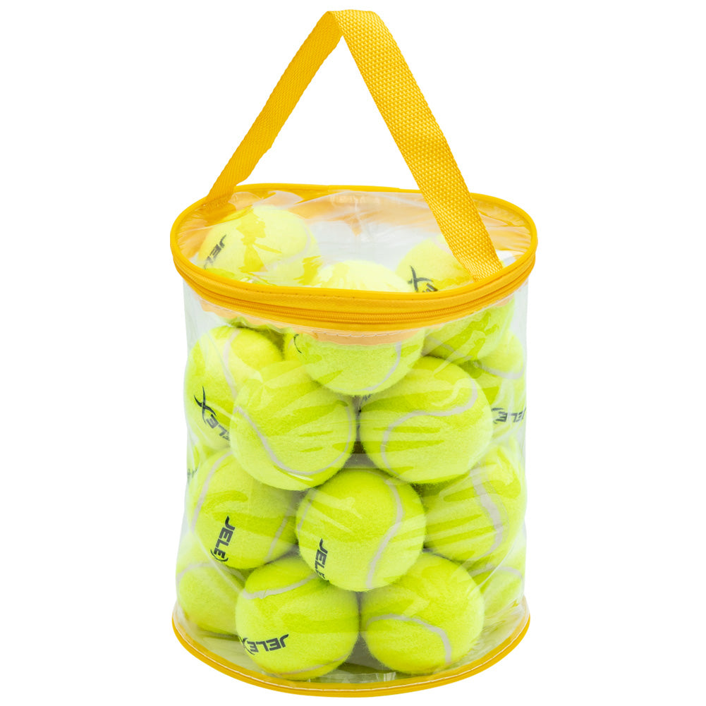 JELEX "Tiebreak" Tennisbälle Set 24 Stück inkl. Tasche