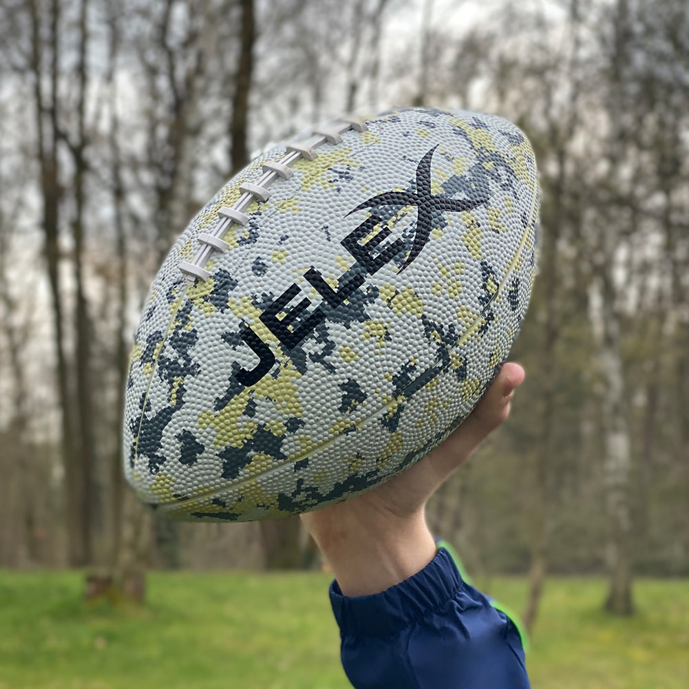 JELEX Touchdown Ballon de football amÃ©ricain lumiÃ¨re de camouflage