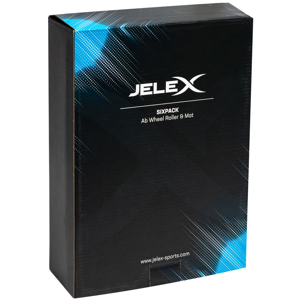 JELEX Sixpack Roue abdominale noir-bleu