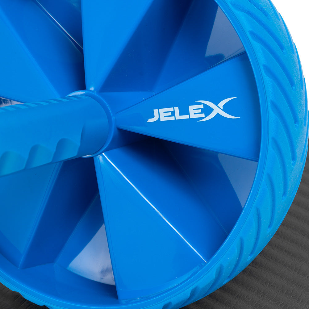JELEX Sixpack Roue abdominale noir-bleu