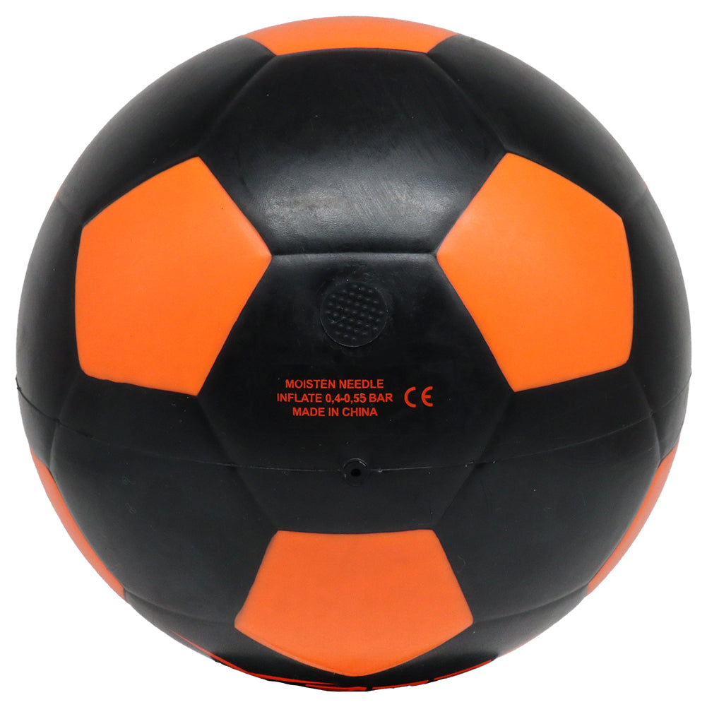 JELEX "Neon" LED Leucht Fußball schwarz/orange