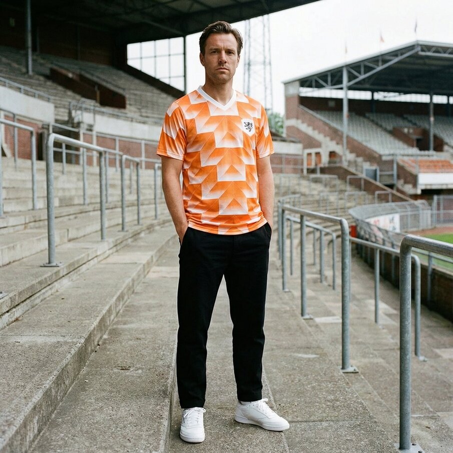 Niederlande "Retro History" JELEX Herren Trikot