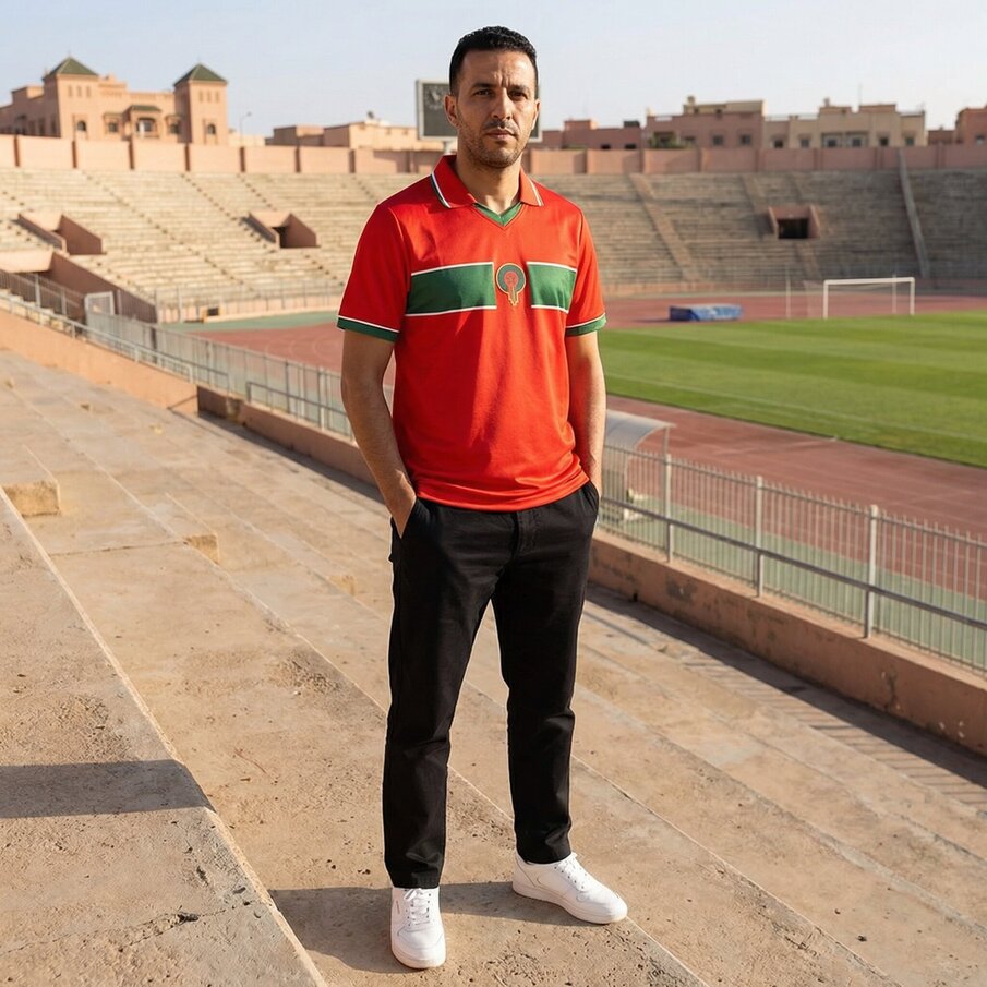 Marokko "Retro History" JELEX Herren Trikot