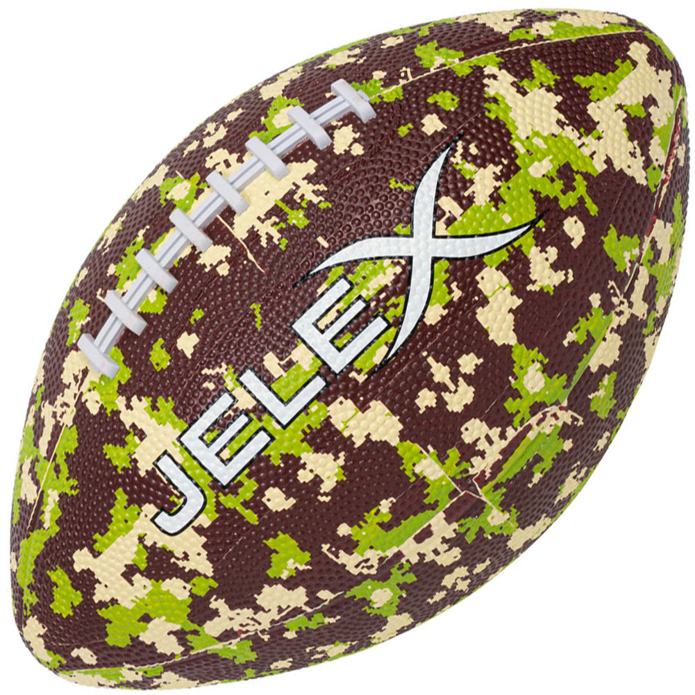 JELEX Touchdown Ballon de football amÃ©ricain camouflage vert