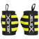 JELEX Strong Supports de poignets pour le fitness noir-jaune – Einheitsgröße