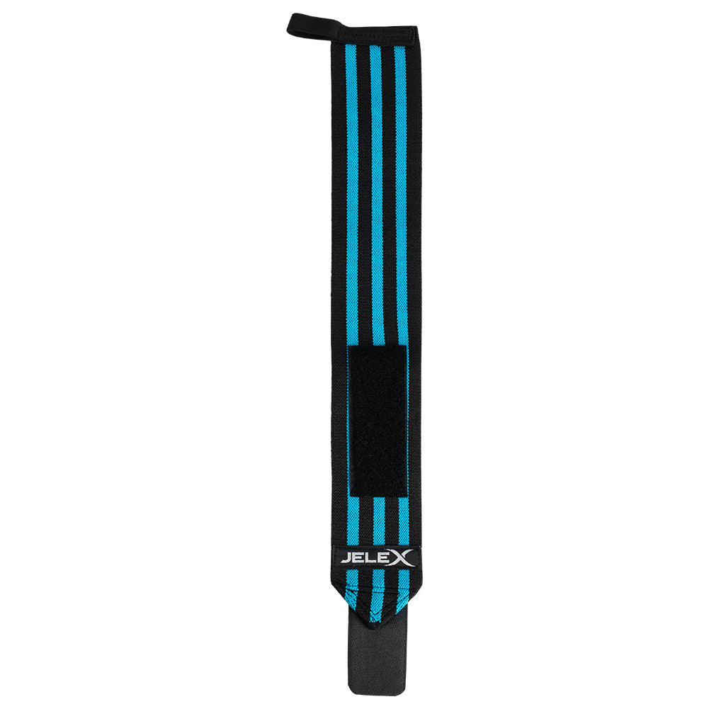 JELEX Strong Supports de poignets pour le fitness noir-bleu