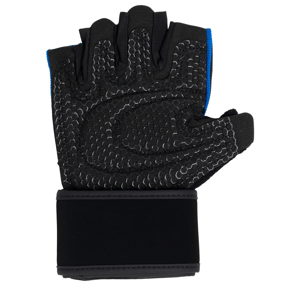 JELEX Power Premium Gants d'entraÃ®nement rembourrÃ©es noir-bleu