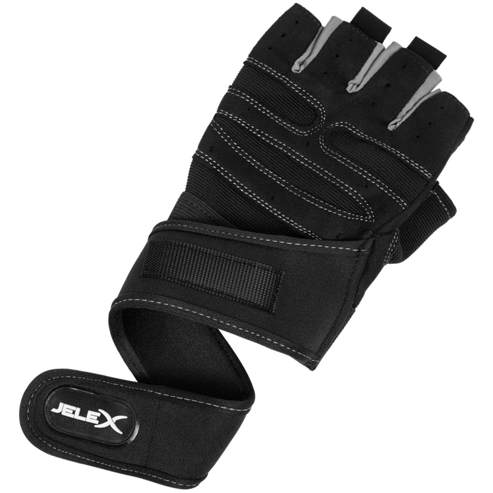JELEX Fit Gants d'entraÃ®nement rembourrÃ©es noir-gris