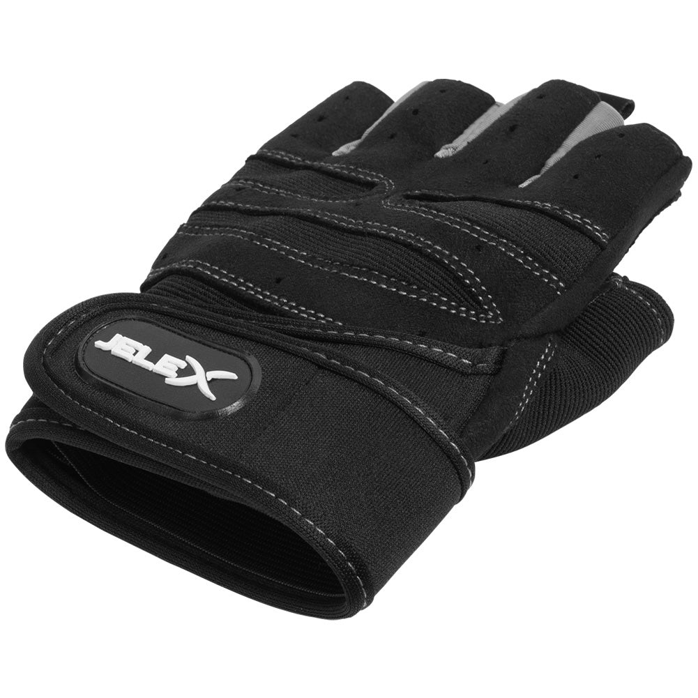 JELEX Fit Gants d'entraÃ®nement rembourrÃ©es noir-gris