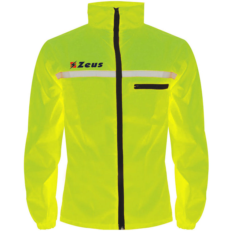 Zeus Hommes Veste running rÃ©flÃ©chissante jaune