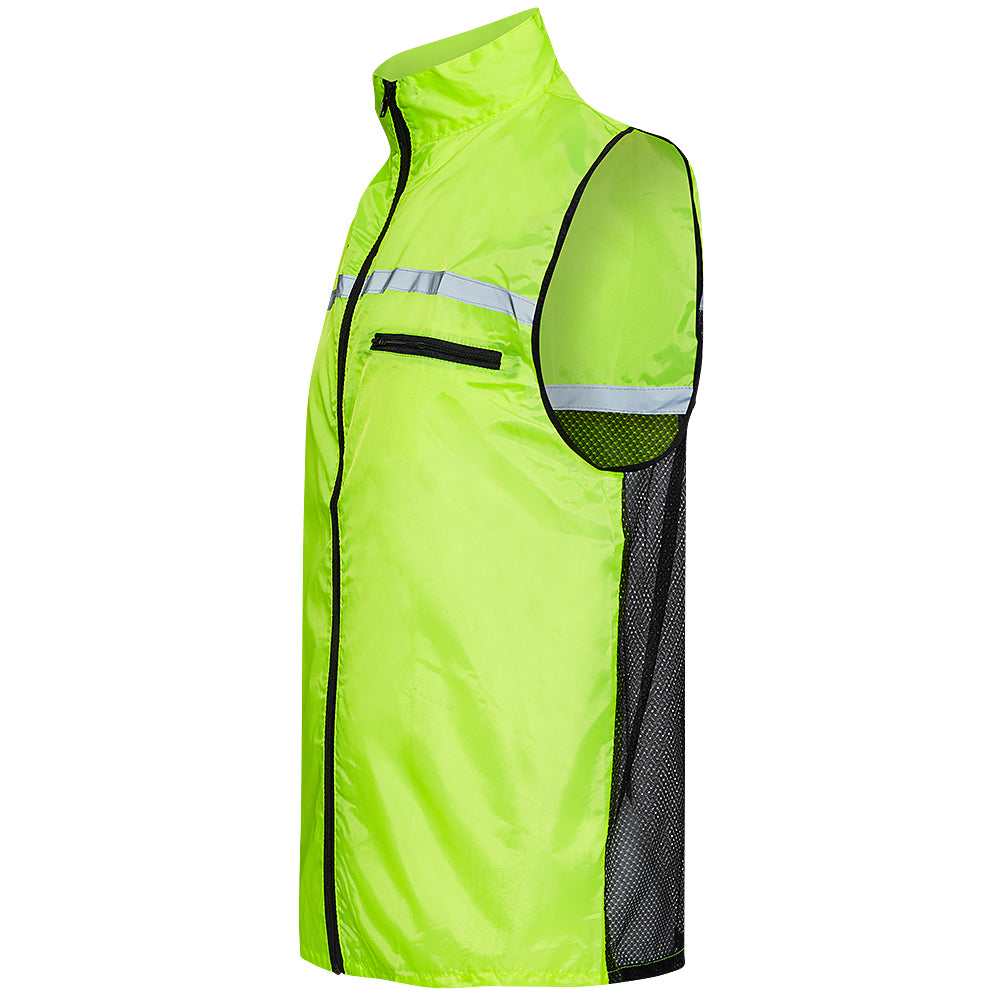 Zeus Hommes Gilet running rÃ©flÃ©chissant