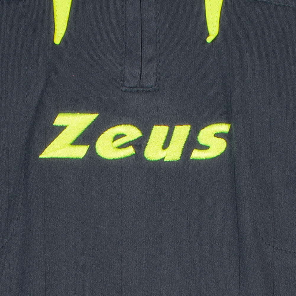 Zeus Hommes Tenue d'arbitre Maillot et short Gris