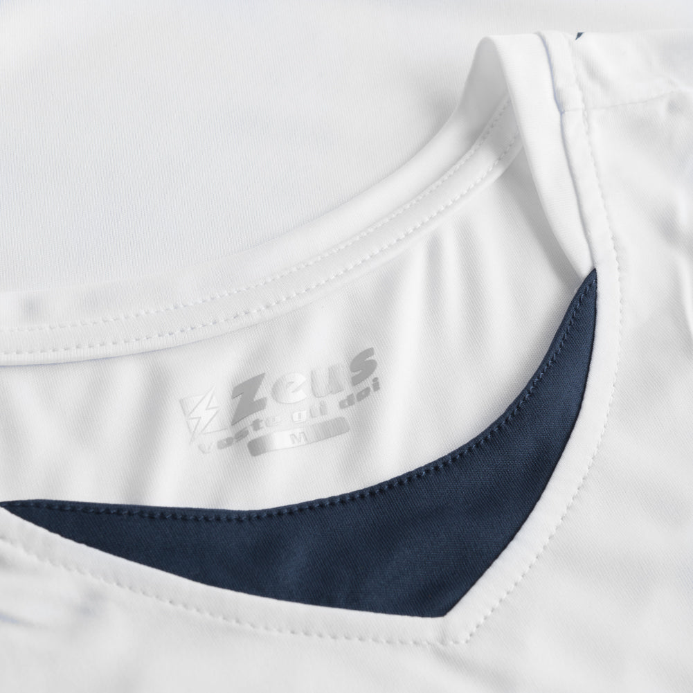 Zeus Kit Flora Femmes Maillot de basket avec short blanc