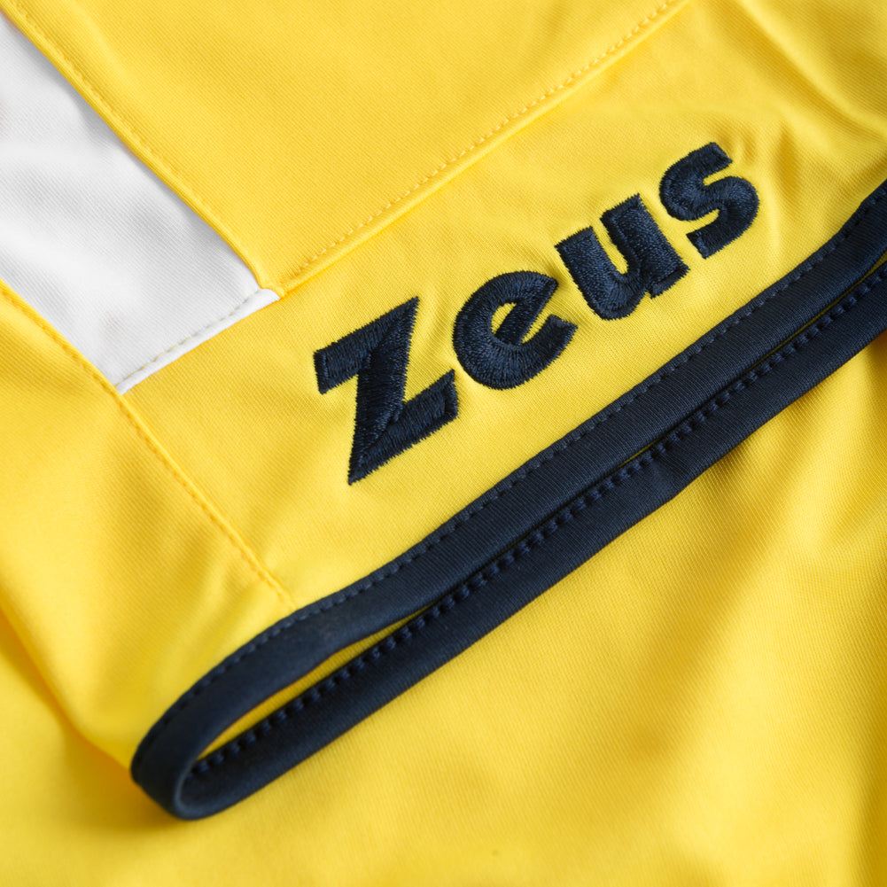 Zeus Kit Flora Femmes Maillot de basket avec short jaune