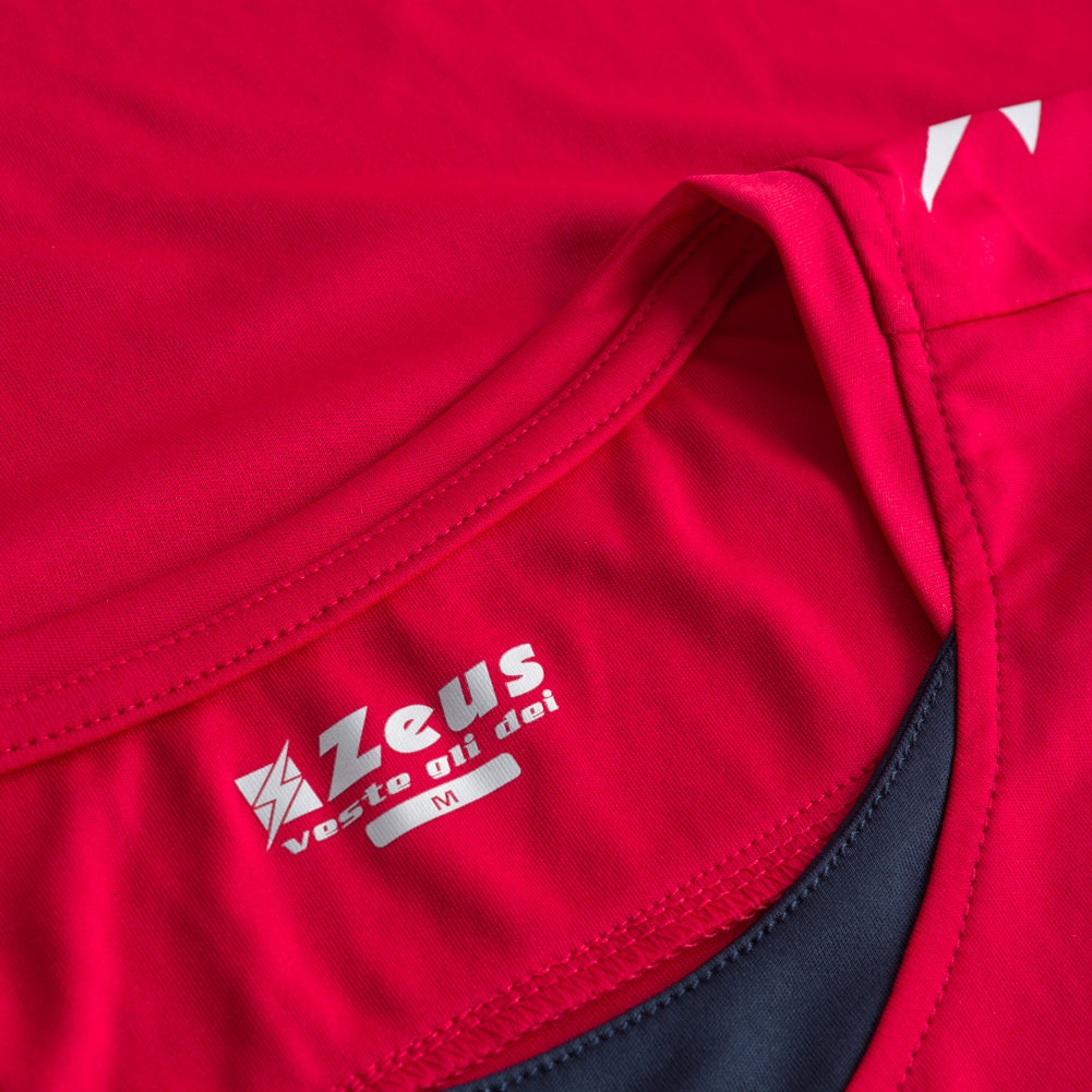 Zeus Kit Flora Femmes Maillot de basket avec short rouge
