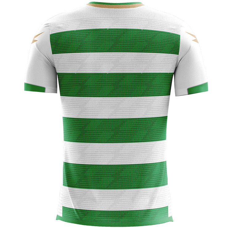 Zeus Icon Teamwear Set Maillot avec short blanc vert