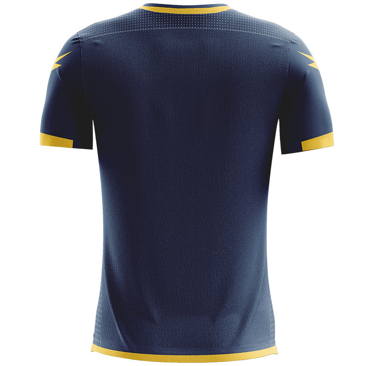Zeus Icon Teamwear Set Maillot avec short jaune marine