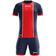 Zeus Icon Teamwear Set Maillot avec short rouge marine – S|M