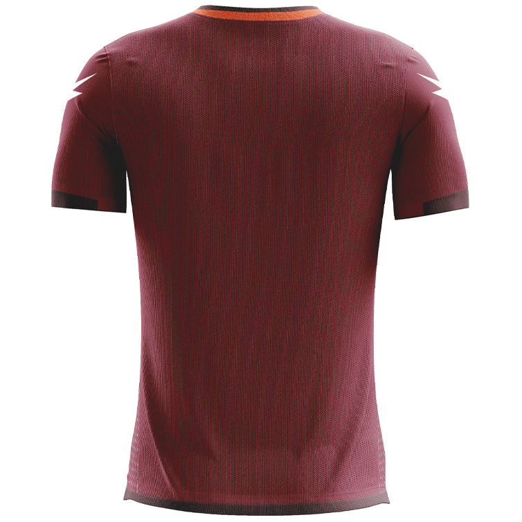 Zeus Icon Teamwear Set Maillot avec short orange rouge foncÃ©